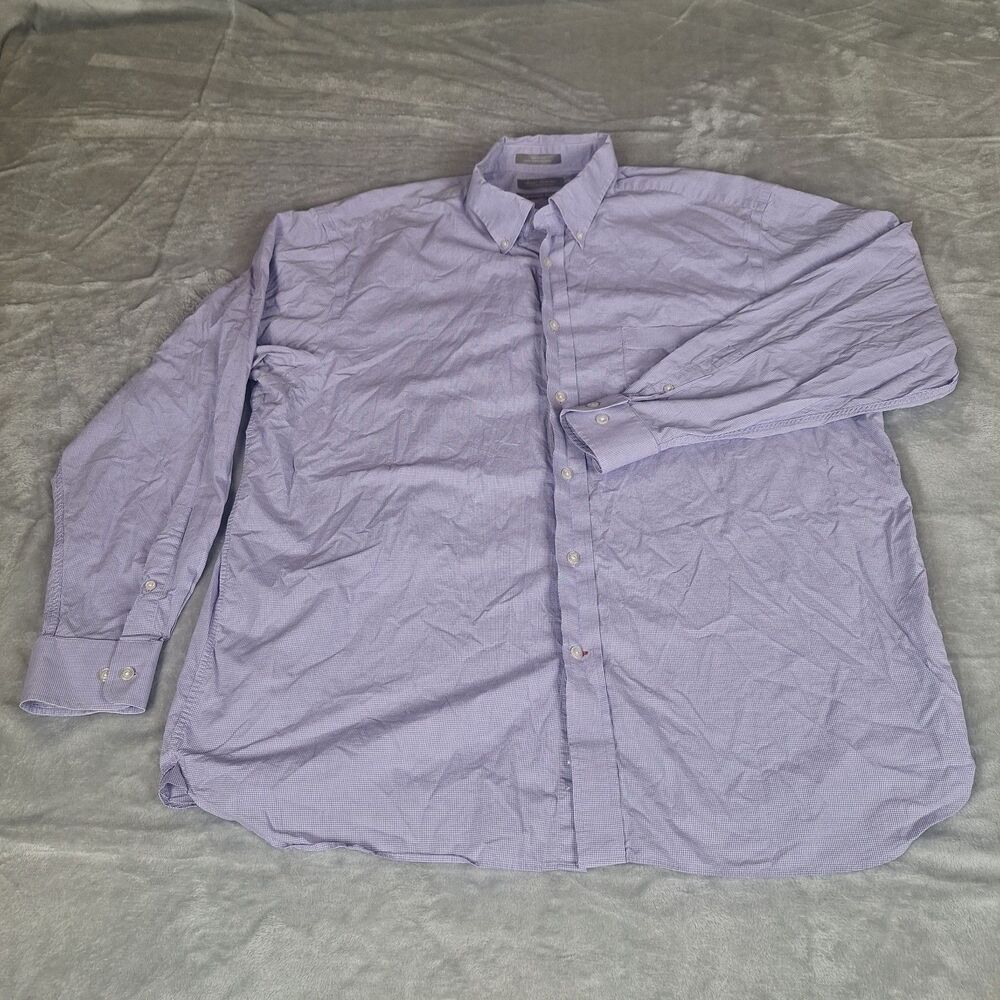 Daniel Cremieux Signature Collection Egyptian Cotton Long Sleeve Button-Up XXL